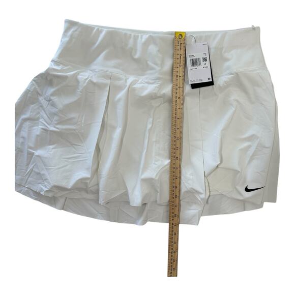 Nike Women's Dri-Fit Advantage Tennis Skort Short Skirt White Size 1X - Picture 8 of 12